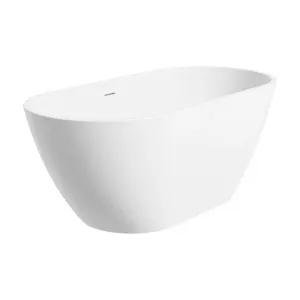 Koko Freestanding Acrylic Bath with Overflow, 1500mm, Gloss White by Fienza, a Bathtubs for sale on Style Sourcebook