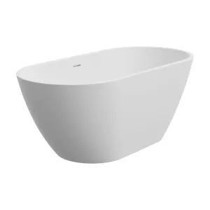 Koko Freestanding Acrylic Bath, 1500mm with Overflow, Matte White by Fienza, a Bathtubs for sale on Style Sourcebook