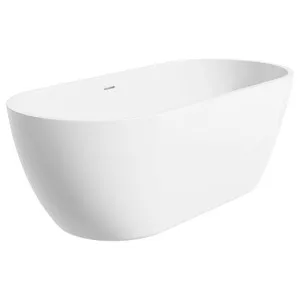 Koko Freestanding Acrylic Bath, 1680mm with Overflow, Gloss White by Fienza, a Bathtubs for sale on Style Sourcebook