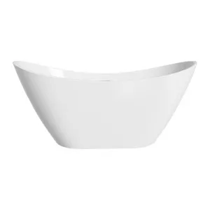 Paola Freestanding Acrylic Bath with Overflow, 1500mm by Fienza, a Bathtubs for sale on Style Sourcebook