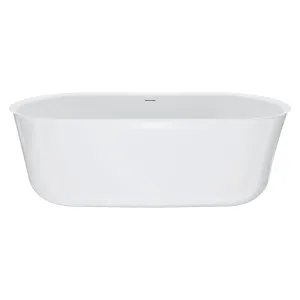 Windsor Freestanding Acrylic Bath with Overflow, 1700mm by Fienza, a Bathtubs for sale on Style Sourcebook