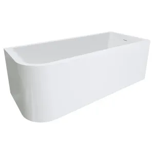 Hustle Left-Hand Multi-Fit Acrylic Bath with Overflow, 1700mm by Fienza, a Bathtubs for sale on Style Sourcebook