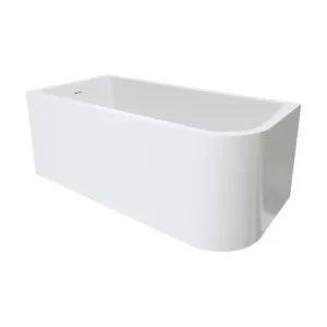 Hustle Right-Hand Multi-Fit Acrylic Bath with Overflow, 1500mm by Fienza, a Bathtubs for sale on Style Sourcebook