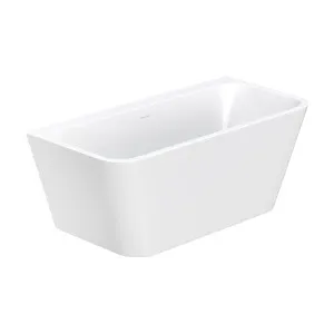 Delta Back-To-Wall Acrylic Bath with Overflow, Gloss White, 1500mm by Fienza, a Bathtubs for sale on Style Sourcebook