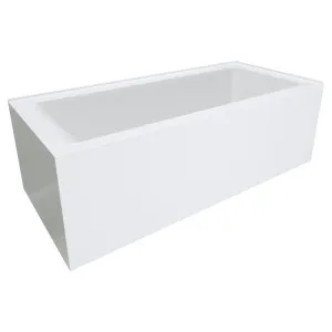 Sentor Left-Hand Acrylic Corner Bath with Overflow, 1650mm by Fienza, a Bathtubs for sale on Style Sourcebook