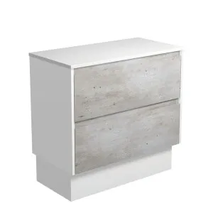 Amato Industrial 900 Cabinet on Kickboard, Satin White Panels by Fienza, a Vanities for sale on Style Sourcebook