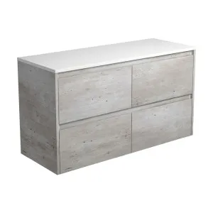 Amato Industrial 1200 Wall-Hung Cabinet, Industrial Panels by Fienza, a Vanities for sale on Style Sourcebook