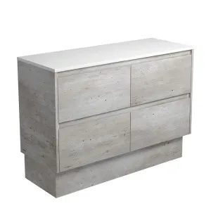 Amato Industrial 1200 Cabinet on Kickboard, Industrial Panels by Fienza, a Vanities for sale on Style Sourcebook