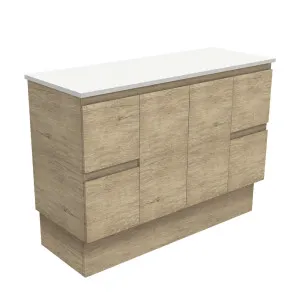 Edge Scandi Oak 1200 Cabinet on Kickboard by Fienza, a Vanities for sale on Style Sourcebook