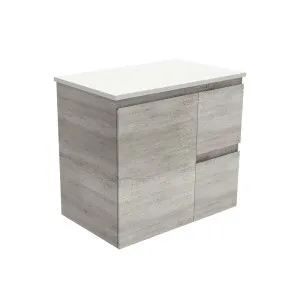 Edge Industrial 750 Wall-Hung Cabinet, Right Hand Drawers by Fienza, a Vanities for sale on Style Sourcebook