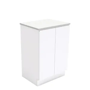 Fingerpull Gloss White 600 Cabinet on Kickboard by Fienza, a Vanities for sale on Style Sourcebook