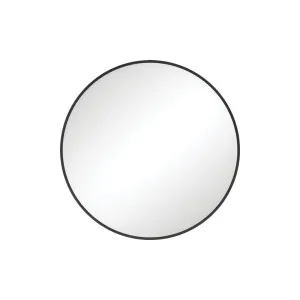 Reba Matte Black Framed Mirror, 600mm by Fienza, a Vanity Mirrors for sale on Style Sourcebook