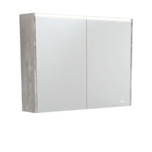 900 LED Mirror Cabinet with Industrial Side Panels by Fienza, a Shaving Cabinets for sale on Style Sourcebook