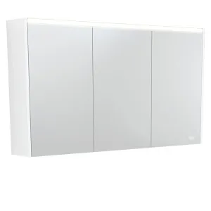 1200 LED Mirror Cabinet with Satin White Side Panels by Fienza, a Shaving Cabinets for sale on Style Sourcebook