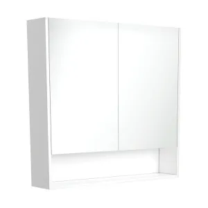 900 Mirror Cabinet with Display Shelf, Gloss White by Fienza, a Shaving Cabinets for sale on Style Sourcebook