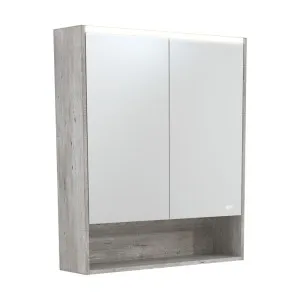 750 LED Mirror Cabinet with Display Shelf, Industrial by Fienza, a Illuminated Mirrors for sale on Style Sourcebook