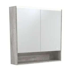 900 LED Mirror Cabinet with Display Shelf, Industrial by Fienza, a Illuminated Mirrors for sale on Style Sourcebook