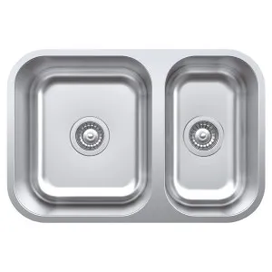 Tiva 670 Double Kitchen Sink by Fienza, a Kitchen Sinks for sale on Style Sourcebook