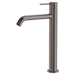 Kaya Tall Basin Mixer, Gun Metal by Fienza, a Bathroom Taps & Mixers for sale on Style Sourcebook