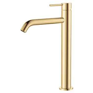 Kaya Tall Basin Mixer, Urban Brass by Fienza, a Bathroom Taps & Mixers for sale on Style Sourcebook