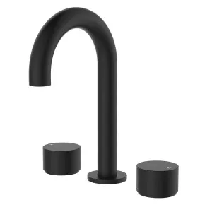 Kaya Basin Tap Set, Matte Black by Fienza, a Bathroom Taps & Mixers for sale on Style Sourcebook