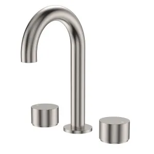 Kaya Basin Tap Set, Brushed Nickel by Fienza, a Bathroom Taps & Mixers for sale on Style Sourcebook