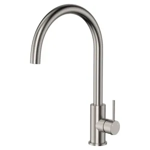 Kaya Sink Mixer, Brushed Nickel by Fienza, a Kitchen Taps & Mixers for sale on Style Sourcebook