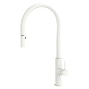 Kaya Pull-Out Sink Mixer, Matte White by Fienza, a Kitchen Taps & Mixers for sale on Style Sourcebook