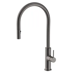 Kaya Pull-Out Sink Mixer, Gun Metal by Fienza, a Kitchen Taps & Mixers for sale on Style Sourcebook