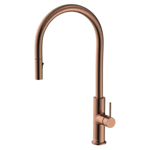 Kaya Pull-Out Sink Mixer, Brushed Copper by Fienza, a Kitchen Taps & Mixers for sale on Style Sourcebook