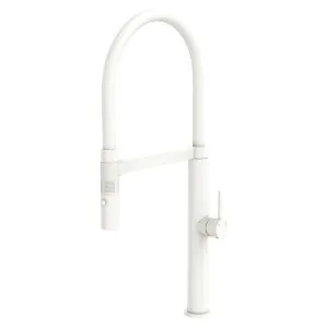 Kaya Pull Down Sink Mixer, Matte White by Fienza, a Kitchen Taps & Mixers for sale on Style Sourcebook