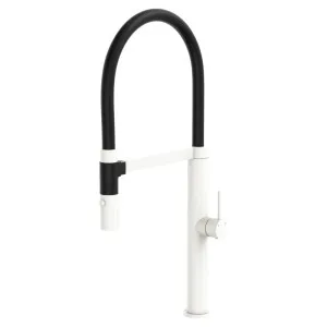 Kaya Pull Down Sink Mixer, Matte White Mixed by Fienza, a Kitchen Taps & Mixers for sale on Style Sourcebook