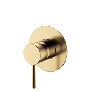 Kaya Wall Mixer, Large Round Plate, Urban Brass by Fienza, a Shower Heads & Mixers for sale on Style Sourcebook