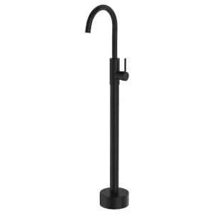 Kaya Floor Mounted Bath Mixer, Matte Black by Fienza, a Bathroom Taps & Mixers for sale on Style Sourcebook