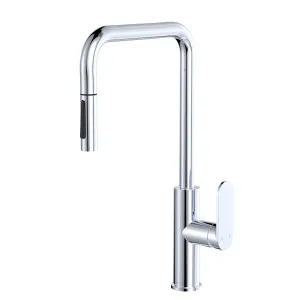 Empire Slim Pull-Out Sink Mixer, Chrome by Fienza, a Kitchen Taps & Mixers for sale on Style Sourcebook