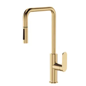 Empire Slim Pull-Out Sink Mixer, Urban Brass by Fienza, a Kitchen Taps & Mixers for sale on Style Sourcebook