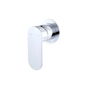 Empire Slim Wall Mixer, Round Plate, Chrome by Fienza, a Shower Heads & Mixers for sale on Style Sourcebook