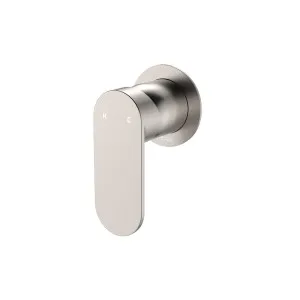 Empire Slim Wall Mixer, Round Plate, Brushed Nickel by Fienza, a Shower Heads & Mixers for sale on Style Sourcebook