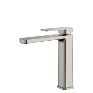 Tono Medium Basin Mixer, Brushed Nickel by Fienza, a Bathroom Taps & Mixers for sale on Style Sourcebook