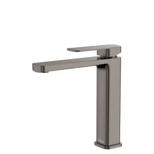 Tono Medium Basin Mixer, Gun Metal by Fienza, a Bathroom Taps & Mixers for sale on Style Sourcebook