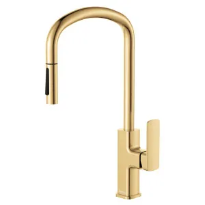 Tono Pull Out Sink Mixer, Urban Brass by Fienza, a Kitchen Taps & Mixers for sale on Style Sourcebook