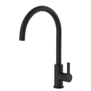 Sansa Sink Mixer, Matte Black by Fienza, a Kitchen Taps & Mixers for sale on Style Sourcebook