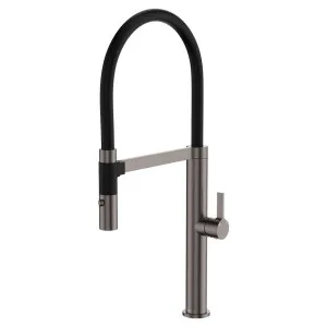 Sansa Pull Down Sink Mixer, Gun Metal by Fienza, a Kitchen Taps & Mixers for sale on Style Sourcebook