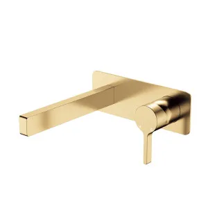 Sansa Wall Basin Mixer Set, Urban Brass by Fienza, a Bathroom Taps & Mixers for sale on Style Sourcebook