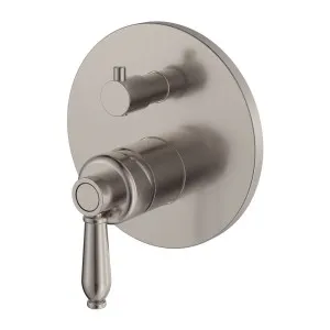 Eleanor Wall Diverter Mixer, Brushed Nickel / Brushed Nickel by Fienza, a Shower Heads & Mixers for sale on Style Sourcebook