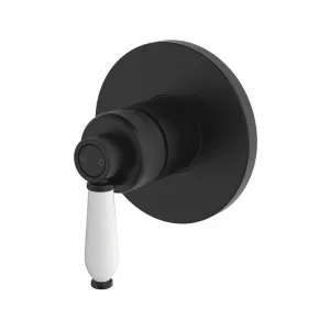 Eleanor Wall Mixer, Matte Black / Ceramic by Fienza, a Shower Heads & Mixers for sale on Style Sourcebook