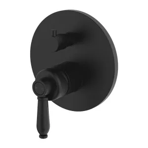 Eleanor Wall Diverter Mixer, Matte Black / Matte Black by Fienza, a Shower Heads & Mixers for sale on Style Sourcebook