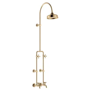 Lillian Exposed Rail Shower & Bath Set, Urban Brass by Fienza, a Shower Heads & Mixers for sale on Style Sourcebook