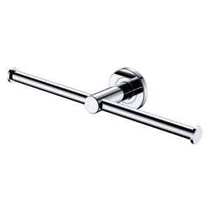 Kaya Double Toilet Roll Holder, Chrome by Fienza, a Toilet Paper Holders for sale on Style Sourcebook