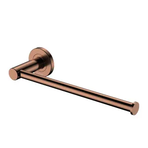 Kaya Hand Towel Rail / Toilet Roll Holder, Brushed Copper by Fienza, a Towel Rails for sale on Style Sourcebook